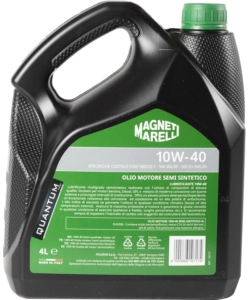 4 pezzi olio quantum marelli 10w40 semi sint. 4lt